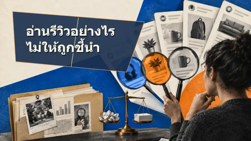 อ่านรีวิวบนอินเทอร์เน็ตอย่างไรไม่ให้ถูกชี้นำ